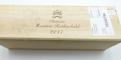 Lot 1146 - Chateau Mouton Rothschild 2017, Pessac-Leognan,...