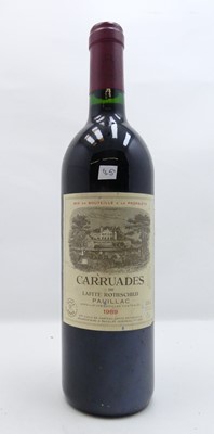 Lot 1152 - Chateau Lafite Rothschild "Carruades de Lafite"...