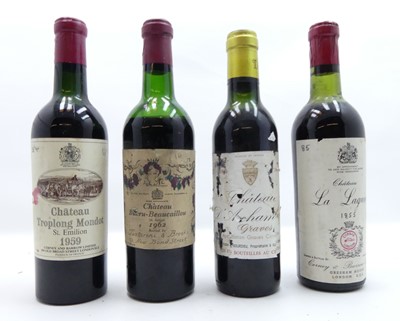 Lot 1051 - Chateau La Lagune 1955 Haut-Medoc, one half...