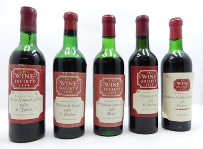 Lot 1005 - Five half bottles as imported for The Wine...