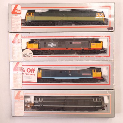 Lot 569 - Four Lima 00 gauge locos to include a class 37...