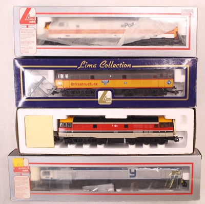 Lot 567 - Four Lima 00 gauge locos to include a class 31...