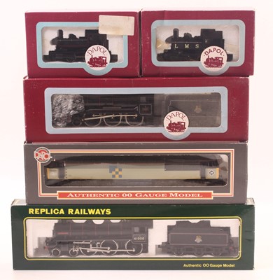 Lot 579 - Five 00 gauge locos, by Dapol and Replica...