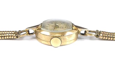 Lot 2962 - A lady's vintage Tudor Royal 9ct gold cased...