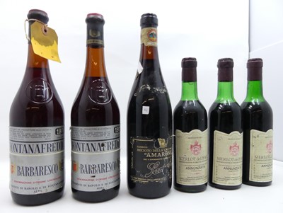 Lot 1079 - Fontanafredda Barbaresco DOCG 1970 Piedmont,...