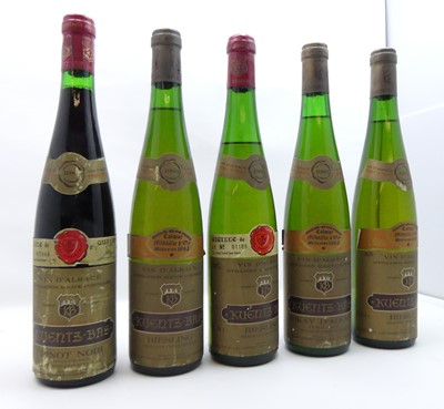 Lot 1176 - Kuentz-Bas Pinot Gris 1983 Alsace, one bottle;...