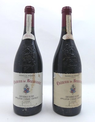 Lot 1097 - Chateau de Beaucastel Chateauneuf de Pape 2015,...