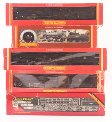 Lot 674 - Five early Hornby 00 gauge locos to include...