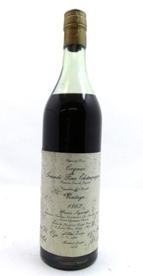 Lot 1380 - Pierre Seguinot Grand Fine Champagne Cognac...