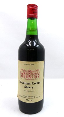 Lot 1305 - Raynham Fine Old Oloroso NV Cream Sherry,...