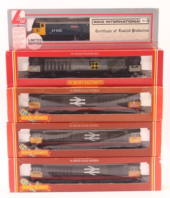 Lot 676 - Five early Hornby and other 00 gauge locos to...