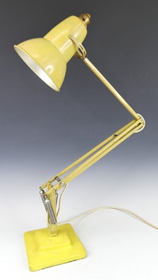 Lot 215 - Herbert Terry - a yellow painted metal...