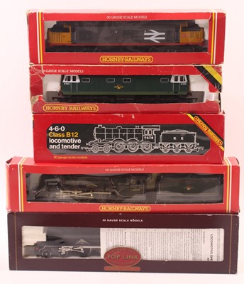 Lot 679 - Five early Hornby 00 gauge locos to include a...