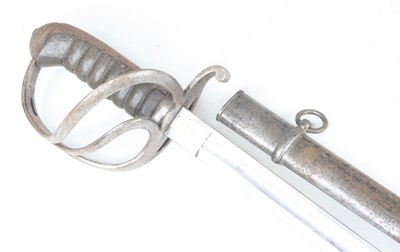 Lot 742 - An 1821 pattern Artillery sword, having a...