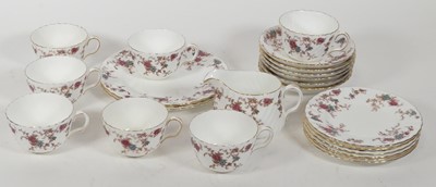 Lot 76 - A Minton Ancestral pattern part tea service