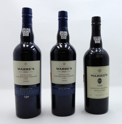 Lot 1343 - Warre's Quinta da Cavadinha Vintage Port 1998,...