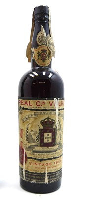 Lot 1321 - Real Cia Velha Vintage Port 1945, one bottle,...