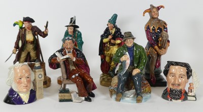 Lot 110 - A collection of Royal Doulton figures and...