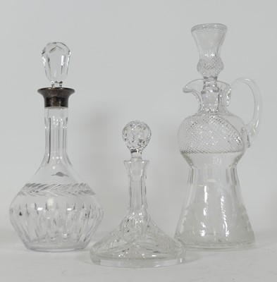 Lot 116 - An Edinburgh crystal thistle decanter, h.31cm;...