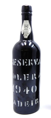 Lot 1322 - HM Borges Reserve Solera 1940, one bottle