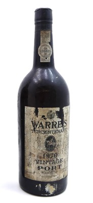 Lot 1349 - Warre's Tercentenary Vintage Port 1970, one...