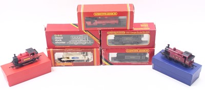 Lot 671 - Seven Triang and Hornby 00 gauge locos, to...