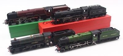 Lot 582 - Four 00 gauge locos to include a Jubliee in BR...