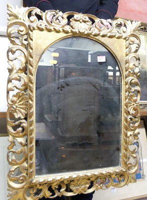 Lot 1023 - A Florentine gilt composition picture frame,...