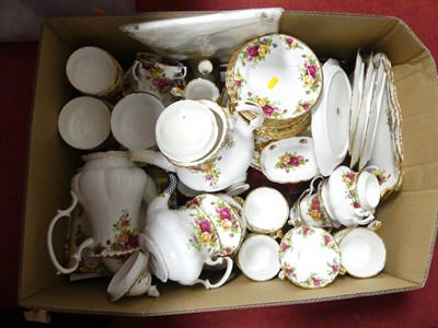 Lot 174 - A large collection of Royal Albert Old Country...