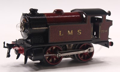 Lot 106 - 1936/41 Hornby EM36 LMS 2270 red 6 volt 0-4-0...