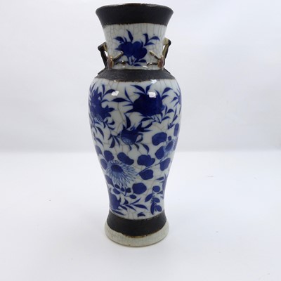 Lot 229 - A Chinese Nanking crackle glazed porcelain jar,...