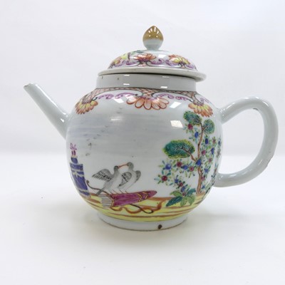 Lot 231 - An 18th century Chinese export porcelain...