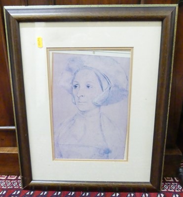 Lot 1072 - Assorted prints to include portrait example of...