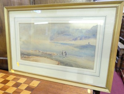 Lot 1101 - Circa 1900 school - Mountain loch scene,...