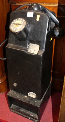 Lot 1200 - A 1970s armoured GPO BT 705 pay-phone,...