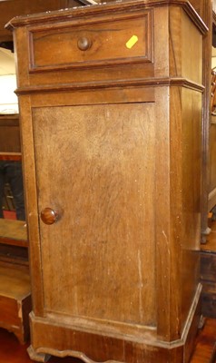 Lot 1208 - A 19th century provincial French walnut marble...