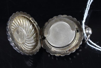 Lot 379 - A late Victorian silver sovereign case, of...