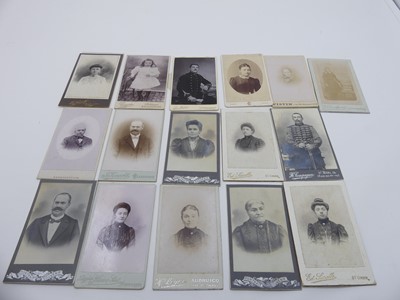 Lot 578 - A collection of victorian visiting cards,...