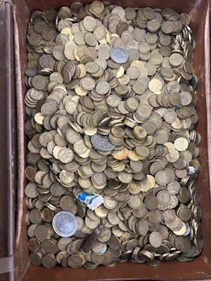 Lot 584 - A large collection of Great British coinage,...