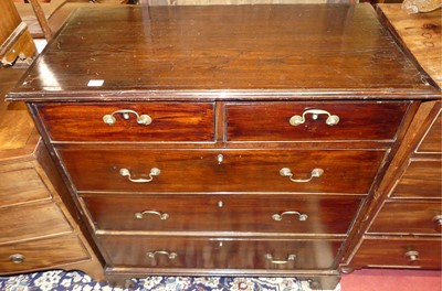 Lot 1250 - A 19th century provincial stained elm square...