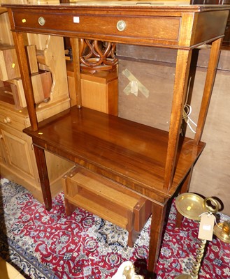 Lot 1287 - An  early 19th century mahogany single drawer...