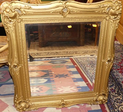 Lot 1315 - Two early 20th century floral giltwood and...