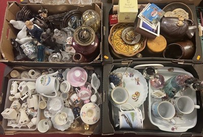 Lot 630 - Four boxes of mixed wares, to include...