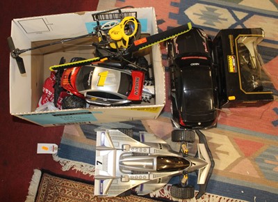 Lot 1630 - A large scale radio controlled various...