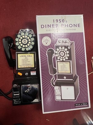 Lot 707 - A 1950s style diner phone classic American...