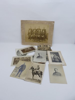 Lot 506 - A collection of WWI military postcards to...