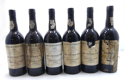 Lot 1335 - Smith Woodhouse Vintage Port 1991, 12 bottles