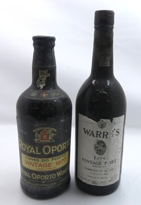 Lot 1347 - Warre's Vintage Port 1977, one bottle, and...