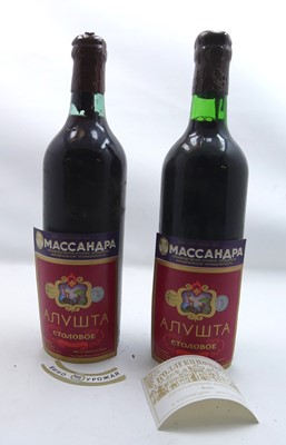 Lot 1227 - Massandra Collection, Alushta Dry Red, 1988,...