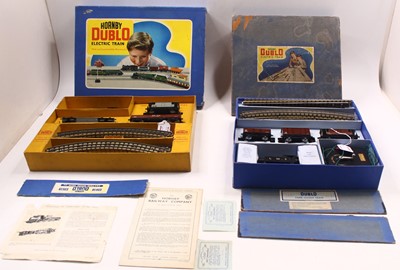 Lot 274 - Two Hornby Dublo 3-Rail sets, to include an...